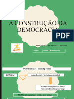 A construção da democracia ao longo do tempo