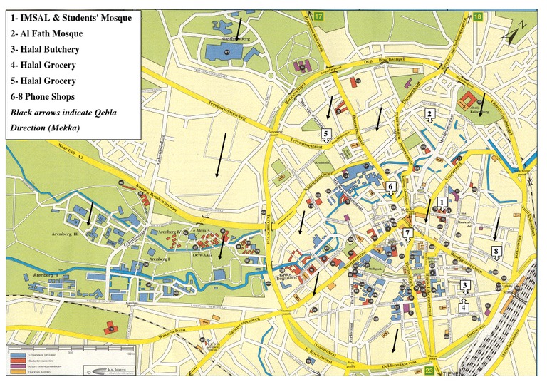 Halal Services Map of Leuven | PDF