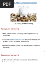 1.6 Savings and Borrowing