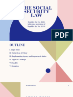 The Social Security LAW: Republic Act No. 8282, With Some Provisions of Republic Act No. 11199