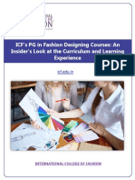 PG in Fashion Designing Courses - ICF