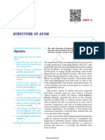 Structure of Atom: Unit 2