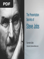 Download The Presentation Secrets of Steve Jobs by jwvdebating SN63802169 doc pdf