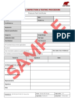 RBT-PRO-QHS-ITP-MEC-212 - Pressure Test Certificate