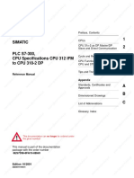 6es7 314 5ae03 0ab0 Cpu314 Ifm Simatic S7 300 Siemens Manual