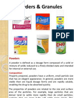 Powders & Granules: Forms, Uses, Production
