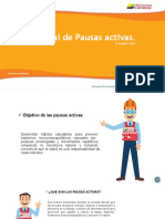 Manual de Pausas Activas.: FT - Angelica Solar