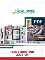 Shantidhama New Fee Structure 2023-24