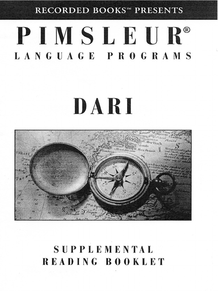 DARI Pimsleur Dari Beginners Course | PDF