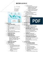 Materi Us Ips Ix