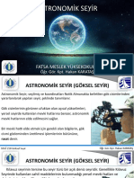 Astronomik Seyir: Fatsa Meslek Yüksekokulu