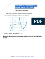 La Dérivation Et La Dérivée D'une Fonction - Exercices de Maths en PDF en Premiere À Imprimer Et Télécharger. - Maths-Fiche-Pdf - PHP