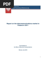 Report On The Telecoms Market in Poland 2011