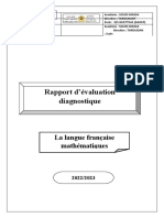 EVALUATION DIAGNOSTIQUE (Enregistré Automatiquement)