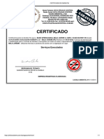 Certificado Base Belo Jardim