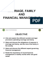Marriage, Family AND Financial Management: Home of The Professionals