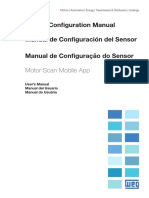 WEG Motor Scan Mobile App Manual 10008443991 PT en Es