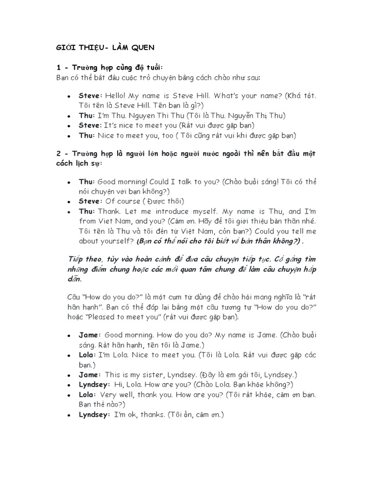 GIỚI THIỆU | PDF