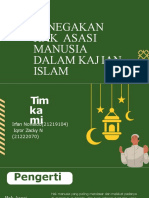 Penegakan Hak Asasi Manusia Dalam Kaj Ian Islam