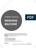 LG Electronics W3J5QN4WW 7KG Washing Machine With Multiple Wash Programs and Smart ThinQ Connectivity