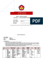 Kurikulum 2013 Silabus Tematik: Tema 5: Pengalamanku Sub Tema 1: Pengalamanku Di Rumah