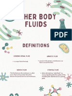 Other Body Fluids