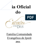Guia Oficial Do: Família Comunidade Evangélica de Iporã