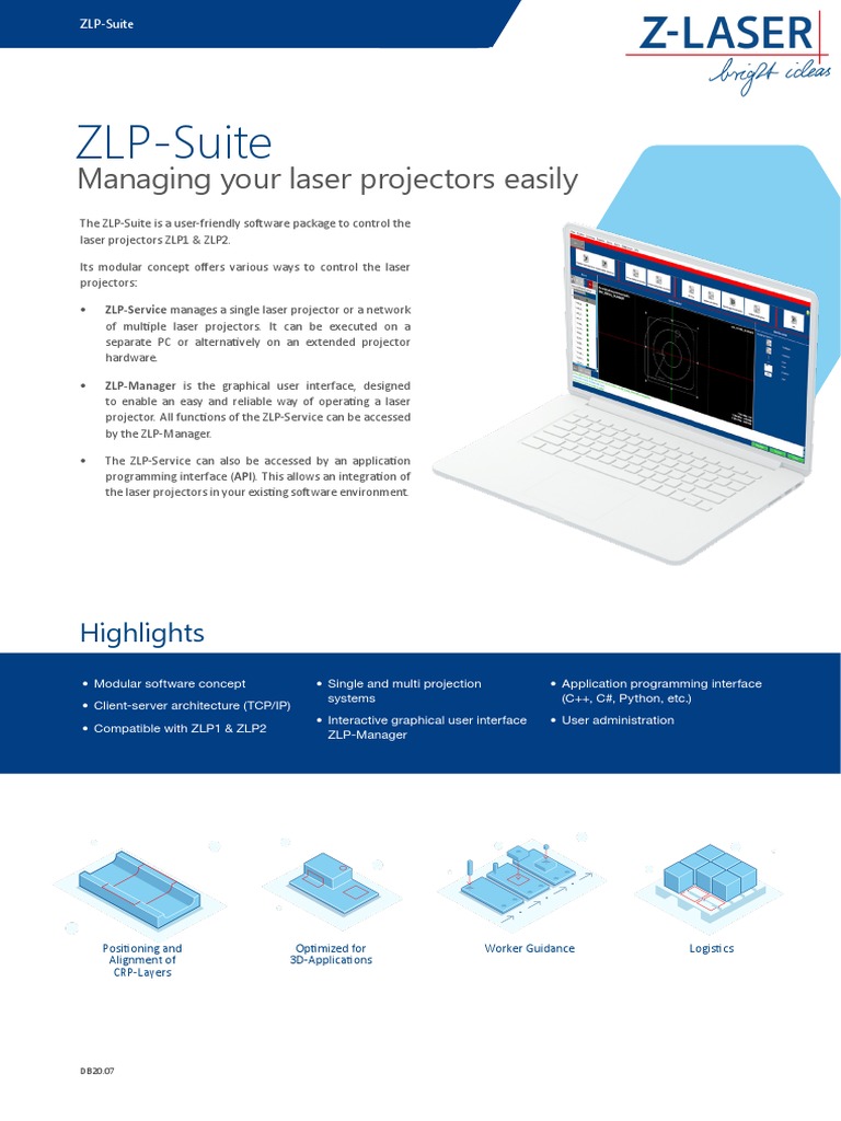 ZLP-Suite: Laser Projector Management | PDF | Computers