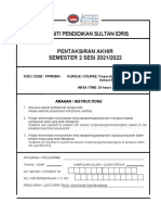 Final Assessment PPP60504 M212