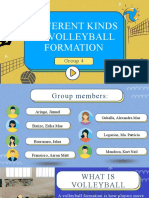 Different Kinds of Volleyball Formation: Group 4