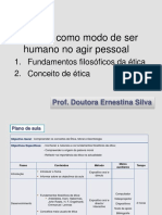 Fundamentos Filosóficos e Conceito de Ética