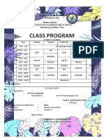 Class Program