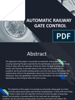 Automatic Railway Gate Control