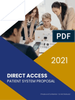 EDNA Digital Marketing Direct Access Patient System Proposal