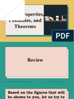 Angle Theorems and Postulates