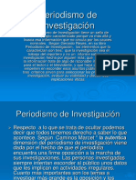 Periodismo de Investigación Power Point