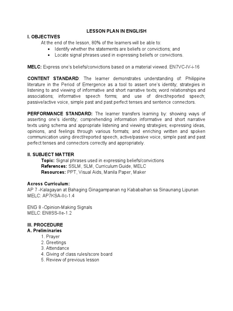 English Grade 9 Download Free Pdf English Language Curriculum