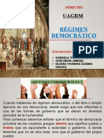 Uagrm: Régimen Democrático