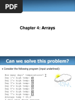 Chapter4 Arrays