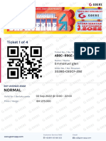 (Event Ticket) NORMAL - SKY AVENUE 2022 - 1 35380-CB3CF-292