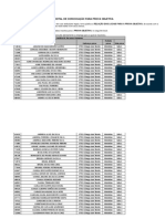 Edital de Convocação para Prova Objetiva