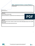 Integrated Science Concept Planner 2