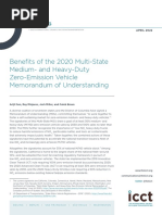 Benefits of The 2020 Multi-State Medium-And Heavy-Duty Zero-Emission Vehicle Memorandum of Understanding