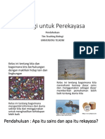 Minggu I - Biologi Telkom U (Bahasa Indonesia)