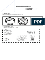 Evaluación Diagnóstica 2023 Nombre: Curso: 1er Año Fecha Inicio: Fecha Término