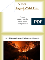 News: Portugal Wild Fire: Alunos: Andrey Leandro Lucas Abreu Rodrigo Galvão