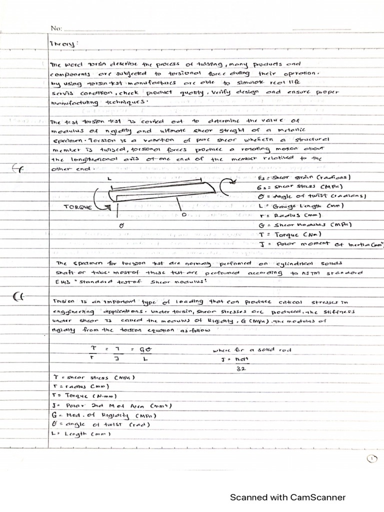 Torsionlabreport PDF