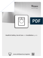 Whirlpool SupremeCare FSCR12441 Washing Machine in White