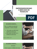 Empreendedorismo E Mercado de Trabalho: Turma: 3º Ano Emi Disciplina: Empreendedorismo Prof. Jéssica Oliveira Soares