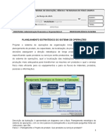 Planejamento estratégico do sistema de operações